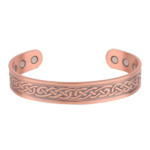 Wholesale Aztek Magnetic Copper Bangle Bracelet