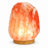 Himalayan Salt Lamp and Essential Oil Diffuser; Ultrasonic diffuser with hand-carved salt lamp; Himalayan salt diffuser with multicoloured LED light; Essential oil diffuser glowing in a bedroom; Hand-carved Himalayan salt lamp in a relaxation space; 80 ml ultrasonic essential oil diffuser; Himalayan salt lamp diffuser displayed in a home office; Himalayan Salt Lamp and Essential Oil Diffuser packaging