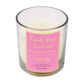 Wholesale Soy Wax Fresh Rose & Coconut Scented Candle