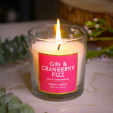 Wholesale Soy Wax Gin & Cranberry Fizz Scented Candle