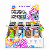 Kids colourful kaleidoscope Classic kaleidoscope toy for children
Kaleidoscope with colourful mosaic patterns Assorted kids kaleidoscope designs Children's optical pattern toy
Colour-changing kaleidoscope
Classic visual toy for kids Kaleidoscope showing symmetrical patterns