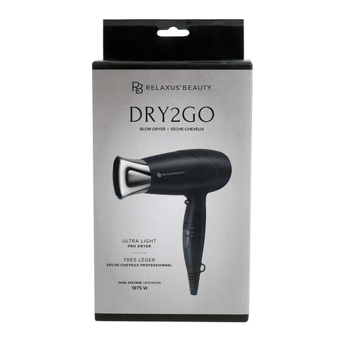 Wholesale Dry2Go Midnight Travel Blow Dryer (Various Colours)