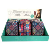 Wholesale Mosaic Makeup Mirror - Displayer of 12