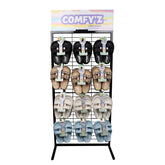 Wholesale Women's Vegan Comfy'z Plus Sandal Slides Package Deal (64 Pairs)