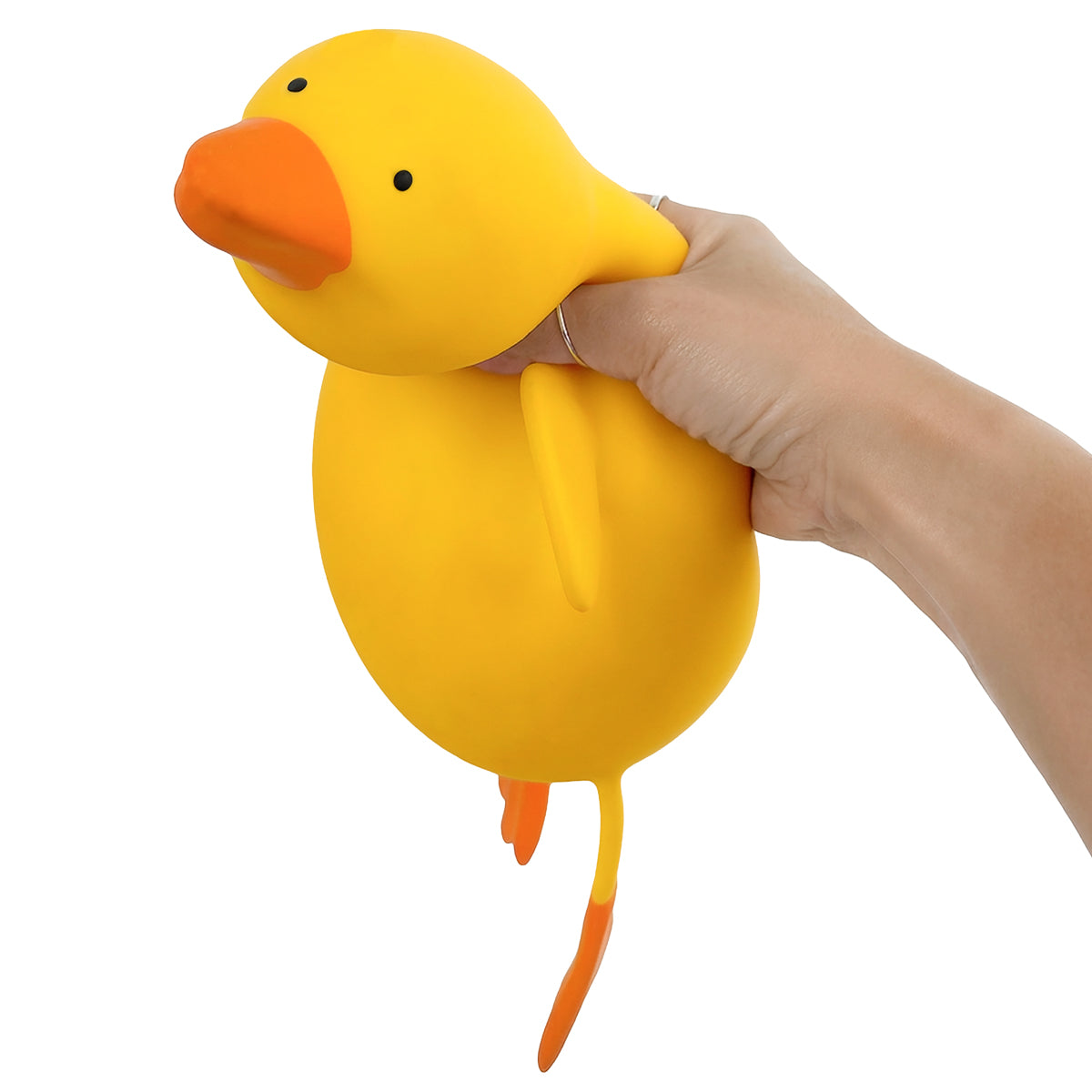 Mega Squishy Duck fidget toy; soft squishy duck squeeze toy; duck-shaped fidget squeeze toy; novelty squishy duck toy; soft duck sensory-style squeeze toy; Mega Squishy Duck for fidgeting