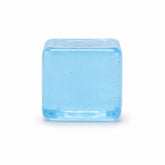Mega Chill Sensory Cube Toy; blue sensory squeeze cube; anti-stress squeeze cube toy; 8 cm tactile fidget cube; Mega Chill cube for desk fidgeting; sensory squeeze cube for grip play