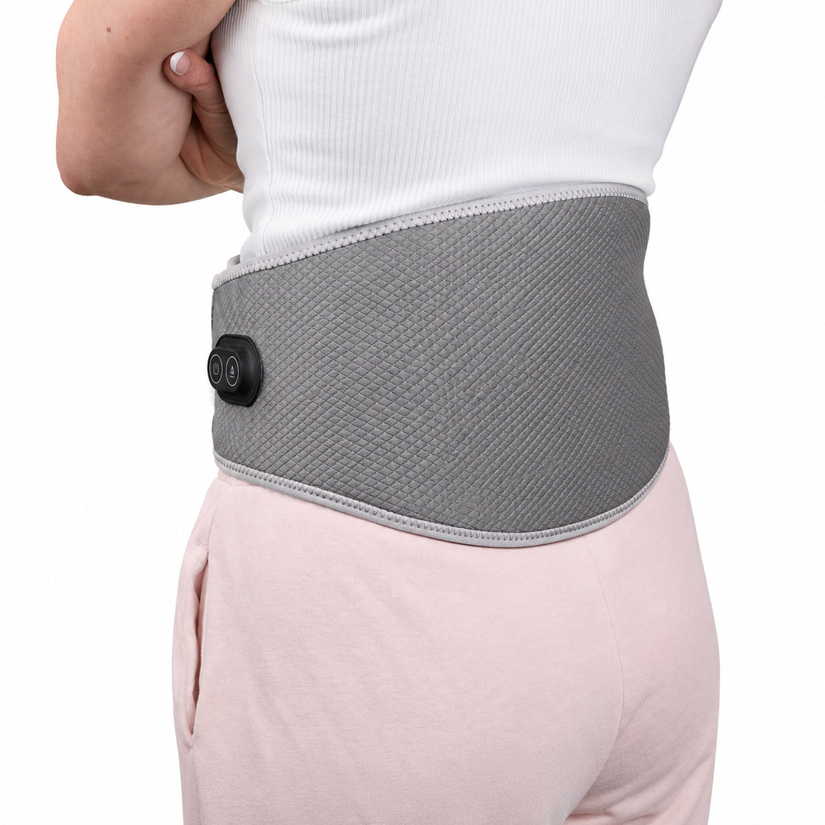 Cordless far infrared heating belt with adjustable waist Graphene heating belt for back and belly warmth
Rechargeable far infrared heating belt with three heat settings Ultra-thin wearable heating belt with soft microfibre lining Far infrared heating belt with included waist extender
USB rechargeable graphene heating belt Adjustable heating belt with Type-C charging cable
Far infrared heating belt positioned over clothing
