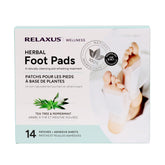 Wholesale Tea Tree Peppermint Herbal Detox Foot Pads Displayer of 6