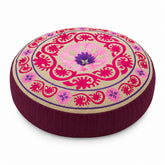 Madurai Meditation Cushion
Hand-crafted meditation cushion from India Poly-cotton meditation cushion
40 cm meditation cushion Artisan-made floor meditation cushion
Madurai cushion for meditation and mindfulness Meditation cushion with high-density poly-cotton filling
Decorative hand-crafted meditation seat