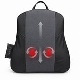 Chiro Back Pro cordless Shiatsu massage cushion Rechargeable back massage cushion with gentle heat
Shiatsu massage cushion with four deep-kneading nodes Chiro Back Pro massage cushion on a chair Ultra-thin cordless back massager with elastic straps Rechargeable Shiatsu back cushion with three massage zones
Back massage cushion with vegan leather and breathable mesh
Chiro Back Pro massage cushion with Type-C charging cable