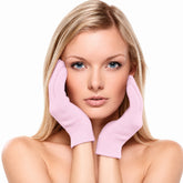 Moisturizing Spa Gloves Reusable gel-lined moisturizing gloves Hand treatment gloves with jojoba and olive oil Spa gloves with vitamin E and lavender oil Reusable moisturizing hand gloves Gel-lined gloves for dry-feeling hands Soft moisturizing spa gloves 20-minute reusable hand treatment gloves