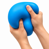 Mega Neoflex sensory stress ball; large 5 inch squeeze toy; tactile TPR stress ball with EVA filling; sensory fidget ball for hand play; large stress ball for grip exercises; Mega Neoflex tactile toy