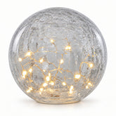 Faerie LED Crackle Glass Globe
Battery-operated crackle glass LED globe Warm white LED glass globe
Hand-blown crackle glass decorative light Faerie LED globe for home décor
Battery-powered decorative glass globe
Crackle glass globe with 15 LEDs
LED globe for mantle or patio décor