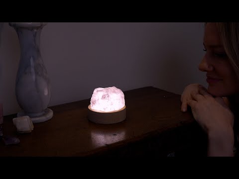 Rose Quartz healing lamp video
