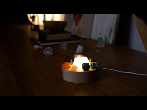 Chakra Energy Crystal Lamp video