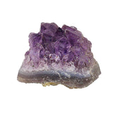 Amethyst crystal set with bag; small Amethyst cluster from Brazil; 3-4 cm Amethyst cluster gift set; Amethyst crystal with storage bag; compact Amethyst cluster for desk or shelf; Brazilian Amethyst crystal set