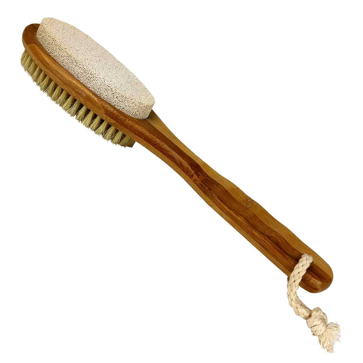 Helping Hand Long Foot Scrub Brush and Pumice : long foot scrub brush