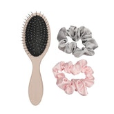 Wholesale Detangling Brush & Scrunchie Set - Displayer of 12