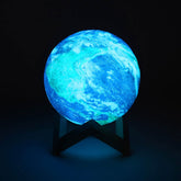 Earth Globe Light lit in the dark