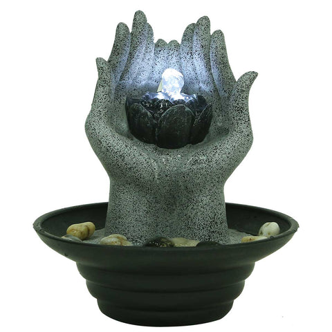 Wholesale Lotus Hands Indoor Water Fountain