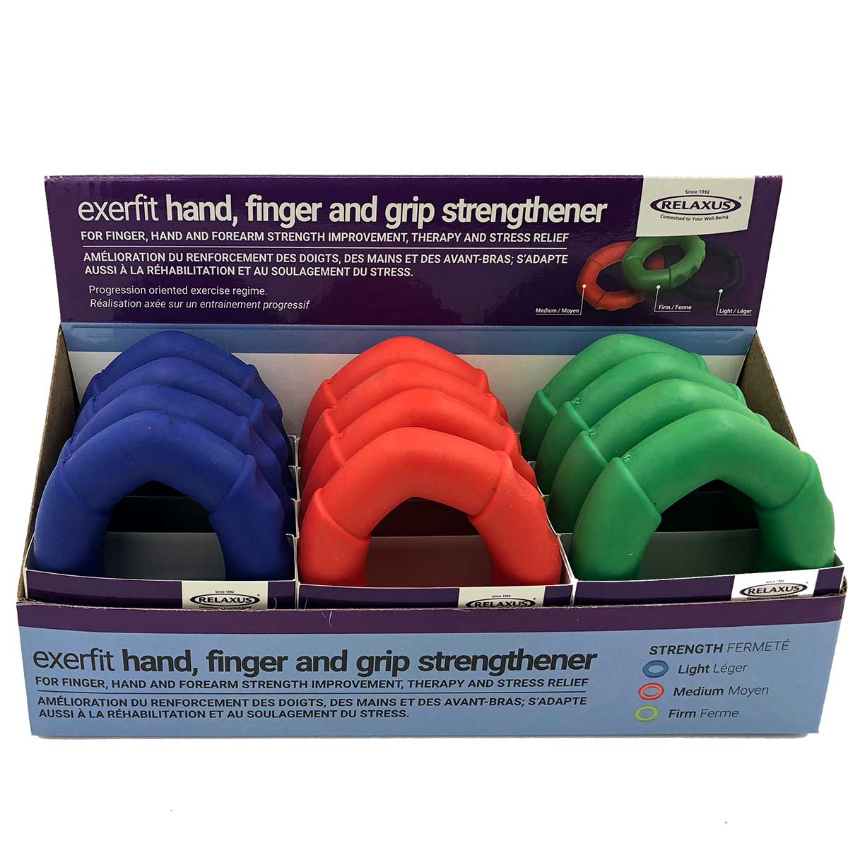 Wholesale  Hand Grip Strengthener Rings – Relaxus Wholesale Canada