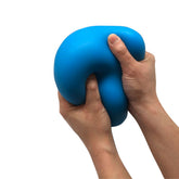 Mega Neoflex sensory stress ball; large 5 inch squeeze toy; tactile TPR stress ball with EVA filling; sensory fidget ball for hand play; large stress ball for grip exercises; Mega Neoflex tactile toy