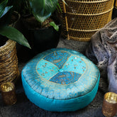 Blue Agra Meditation Cushion