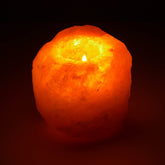 Natural Himalayan Salt Tea Light Holder