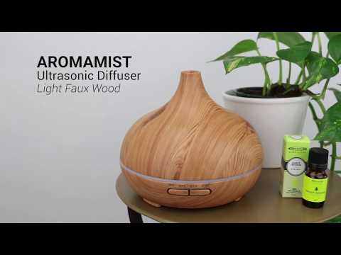 Wholesale Aromamist Essential Oil Diffuser + 10ml Eucalyptus Essential Oil
