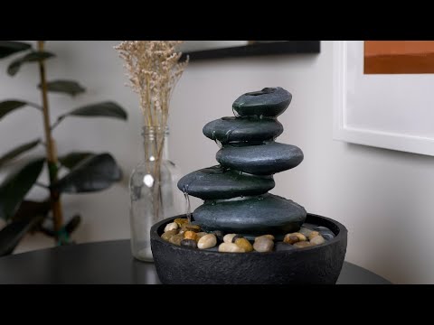 Zen Stones Indoor Water Fountain