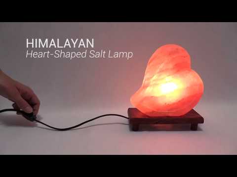 Wholesale Heart-Shaped Himalayan Salt Lamp
