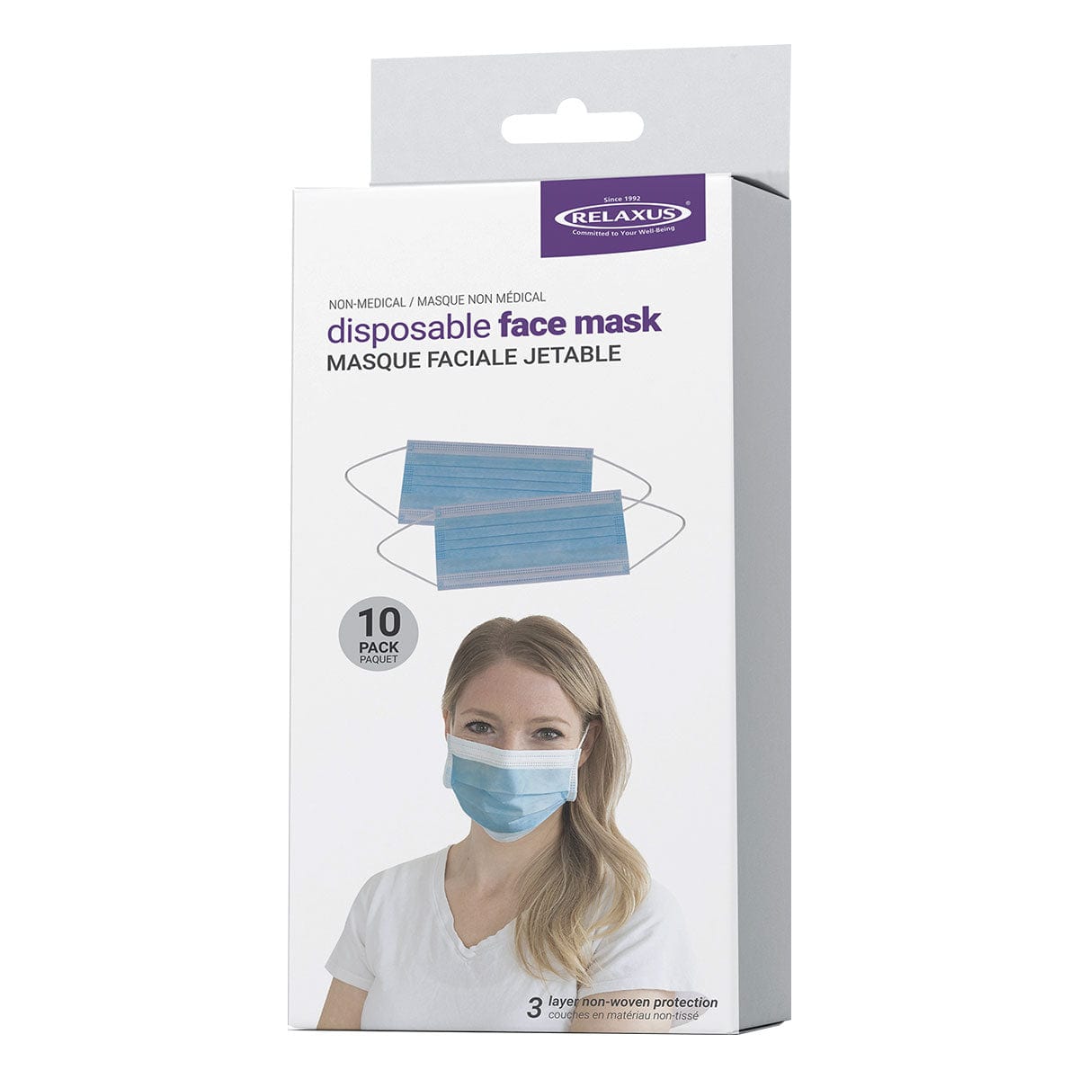 Wholesale Disposable Non-Medical Face Mask - Graphene Free (10/Box)