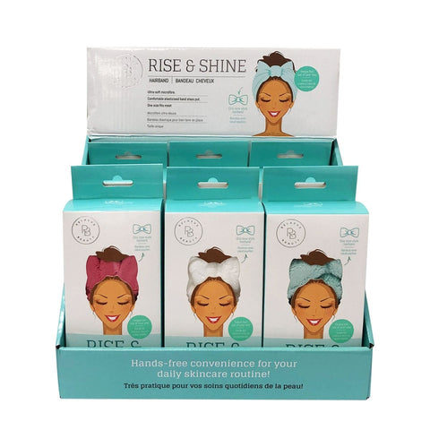 Wholesale Rise & Shine Hairband - Displayer of 12