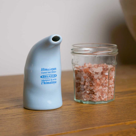 Pink Himalayan Salt Inhaler + 150 g packet of Salt