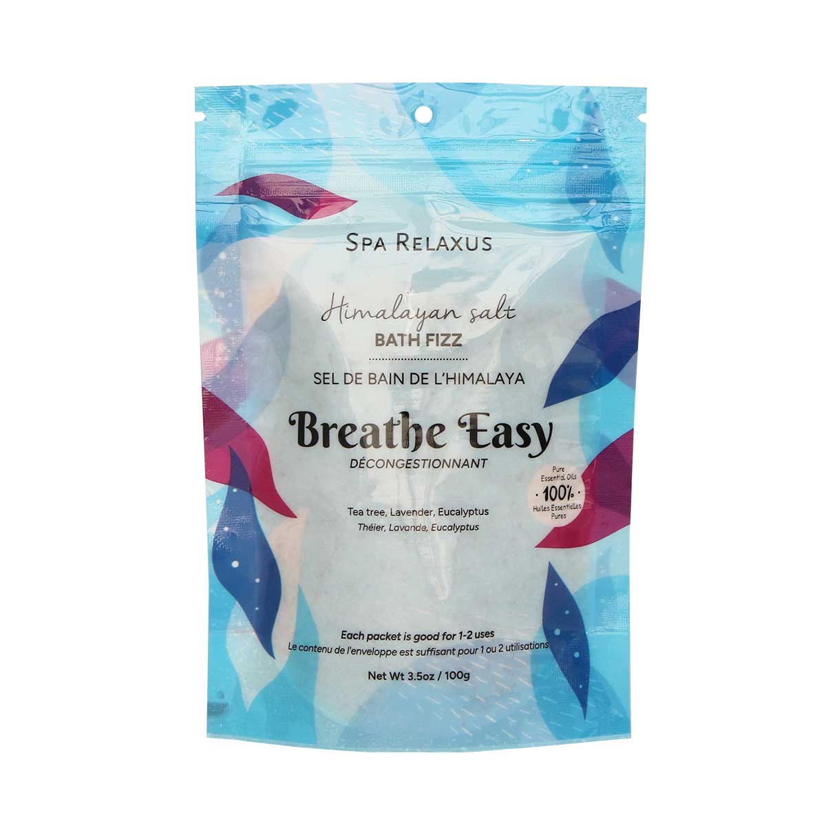 Wholesale Himalayan Salt Bath Fizz  (100 g) - Displayer of 12