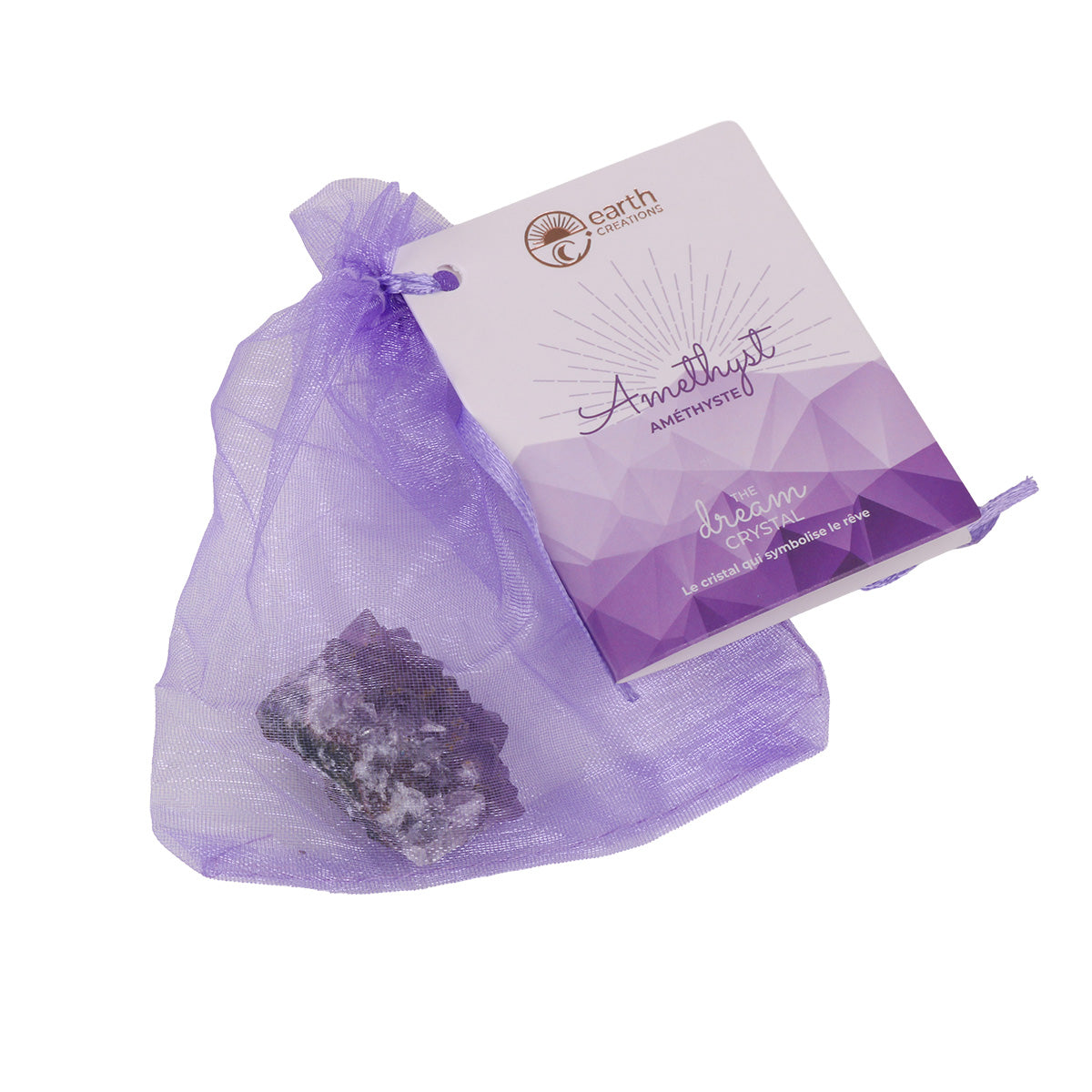 Amethyst crystal set with bag; small Amethyst cluster from Brazil; 3-4 cm Amethyst cluster gift set; Amethyst crystal with storage bag; compact Amethyst cluster for desk or shelf; Brazilian Amethyst crystal set