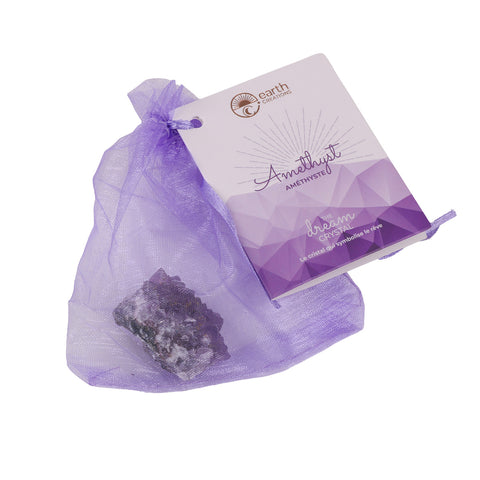 Amethyst crystal set with bag; small Amethyst cluster from Brazil; 3-4 cm Amethyst cluster gift set; Amethyst crystal with storage bag; compact Amethyst cluster for desk or shelf; Brazilian Amethyst crystal set
