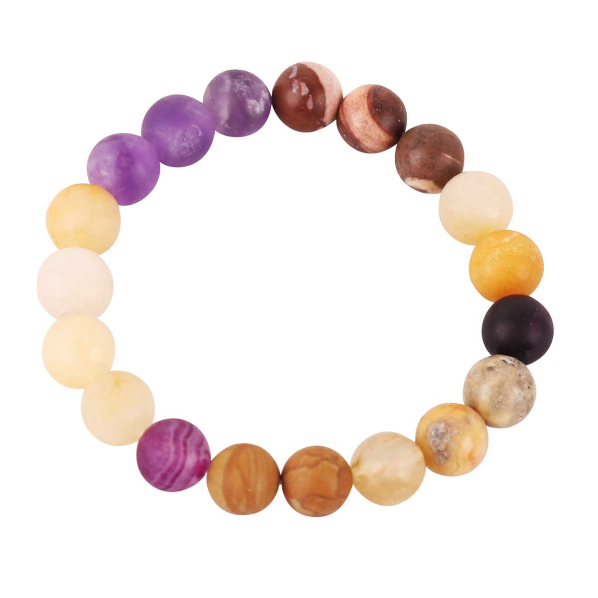 Wholesale Planet Collection Gemstone Bracelets - Displayer of 48