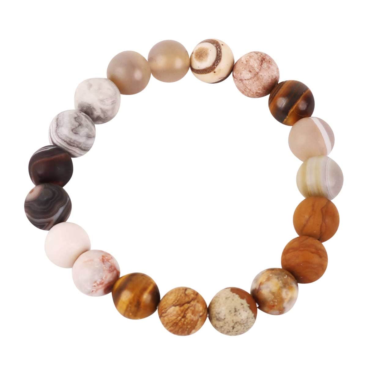Wholesale Planet Collection Gemstone Bracelets - Displayer of 48