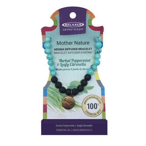 Wholesale Mother Nature Aroma Diffuser Bracelet Kit - Displayer of 24