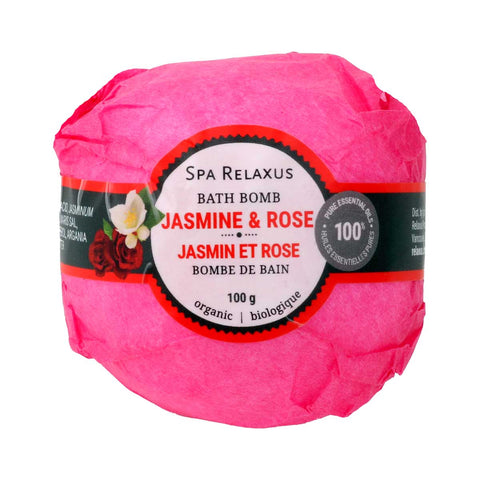 Organic Bath Bombs Jasmine Rose