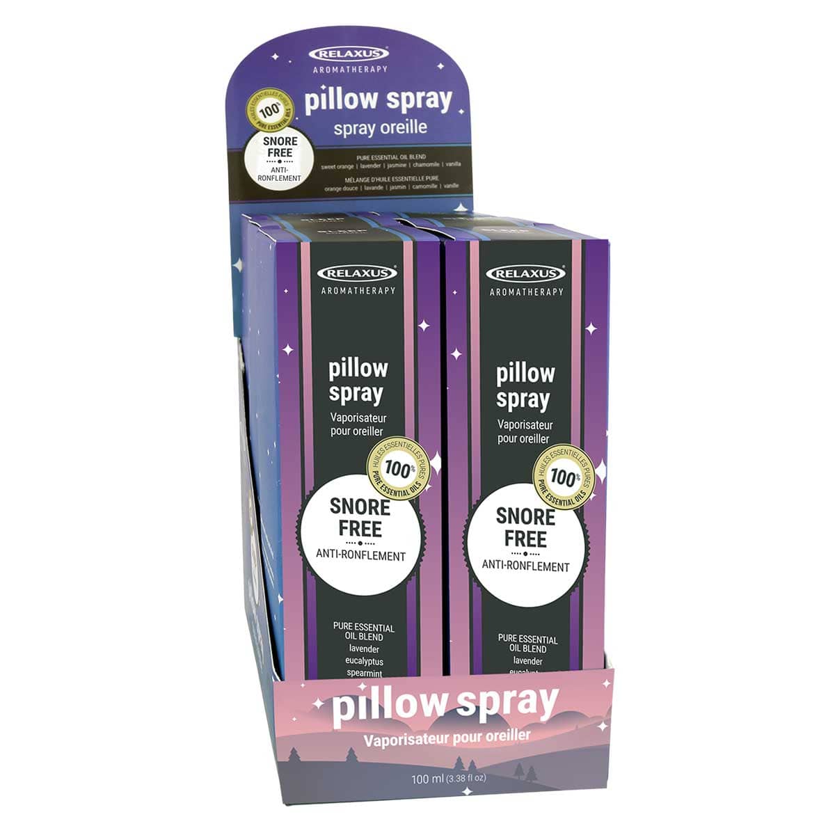 Wholesale Sleep Pillow Sprays (100 ml) Displayer of 6