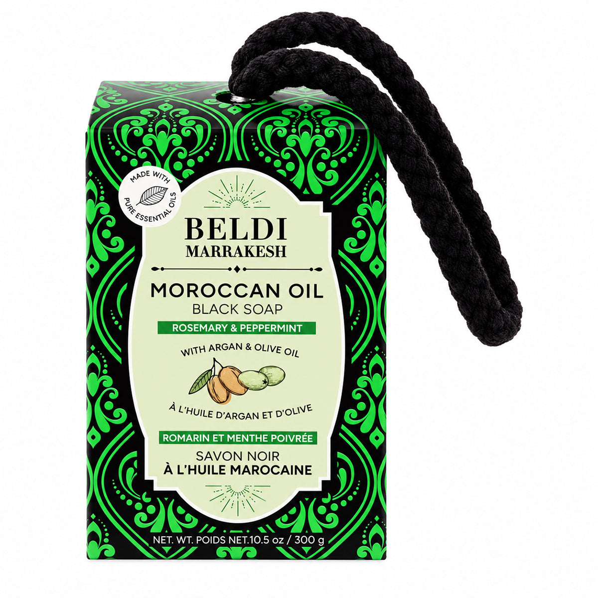 Moroccan Triple-Milled Luxury Soap 300 g Moroccan soap with argan oil and shea butter Original Unscented Moroccan triple-milled soap Bergamot Moroccan luxury soap bar Lavender and eucalyptus Moroccan soap Rosemary and peppermint Moroccan soap bar
Triple-milled soap with Moroccan volcanic mineral mud Vegan Moroccan cleansing soap with botanical oils