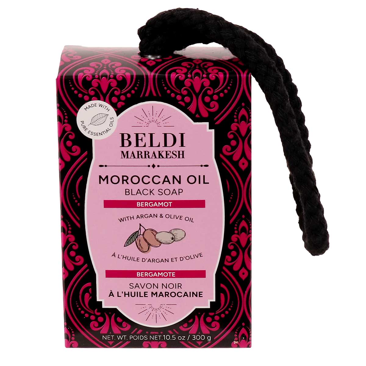 Wholesale Beldi Moroccan Triple-Milled Luxury Soap (300 grams) - Displayer of 6