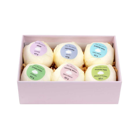 Wholesale - Wellness Bath Bombs Gift Set (6 X 60g)