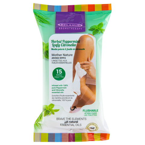 Wholesale Mother Nature Wipes Displayer of 12