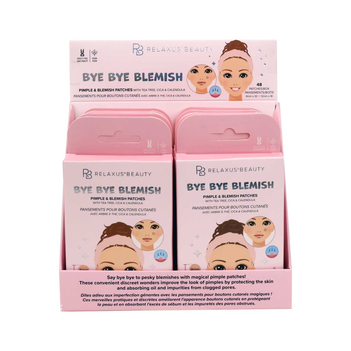 Wholesale Pimple & Blemish Patches - Displayer of 12