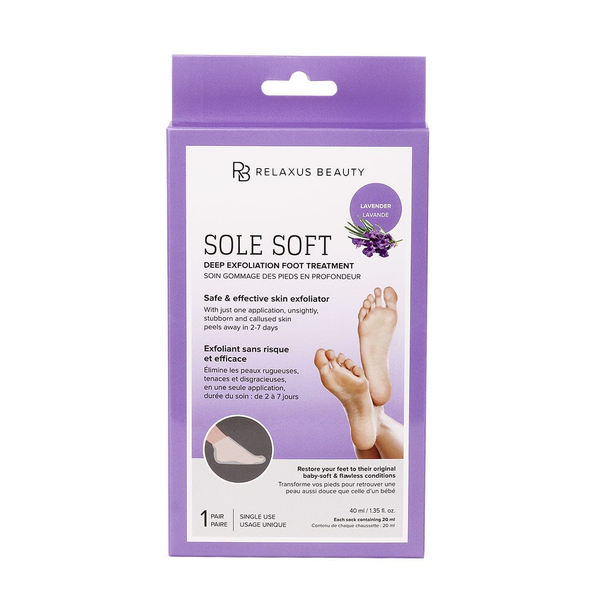Wholesale Sole Soft Deep Exfoliation Foot Treatment Displayer of 12