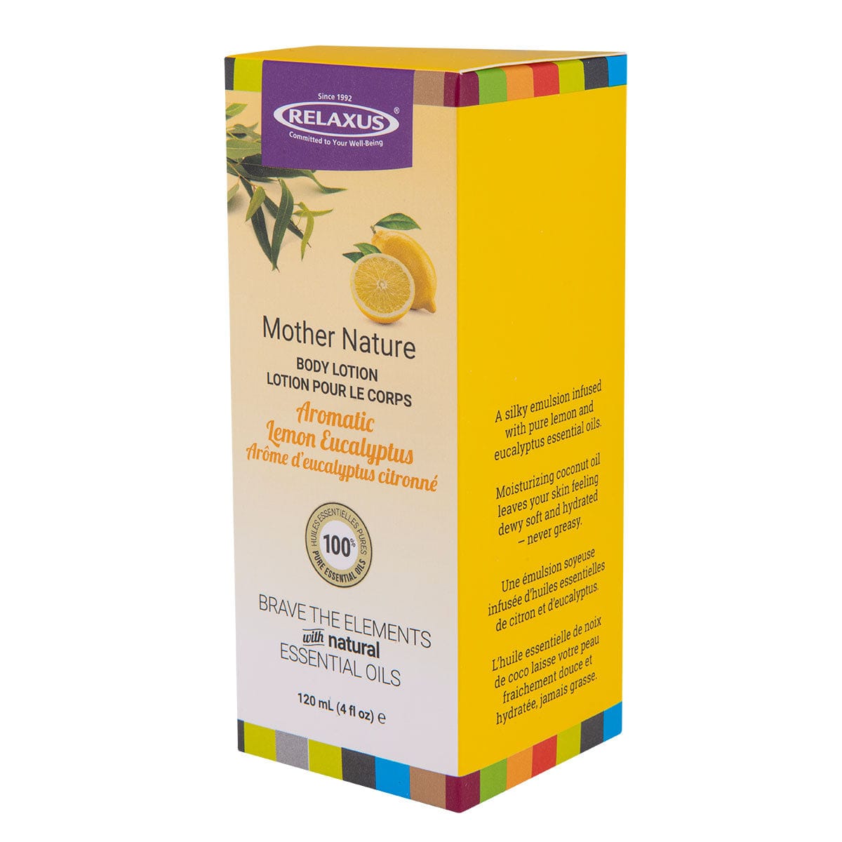 Wholesale Mother Nature 120 ml Body Lotion Displayer of 6