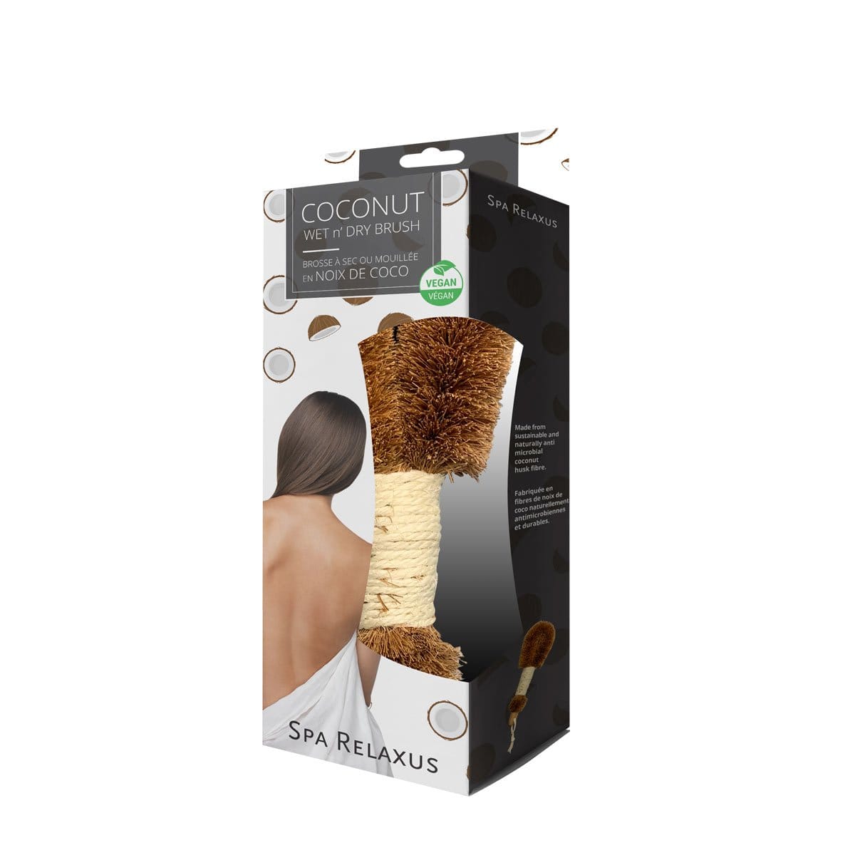 Wholesale Coconut Wet n' Dry Brush (Various Sizes)